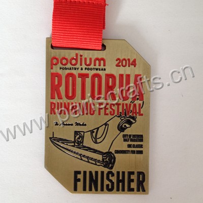 Custom Antique Gold Medals