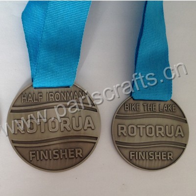 Antique Silver Customized Medals