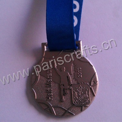 Antique Silver Customized Medals