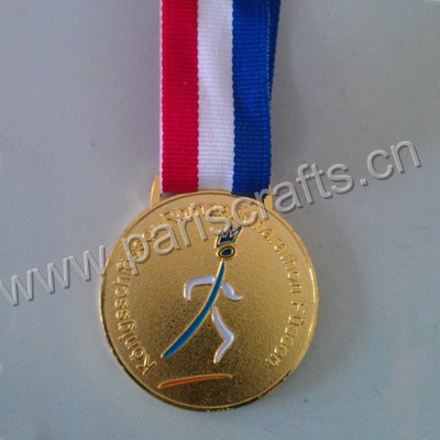 Hard Enamel Round Medals With Lanyards