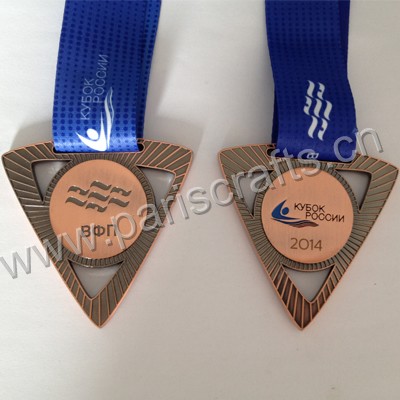 Custom Antique Bronze Medals 