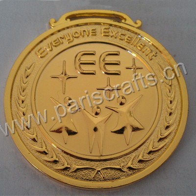 Custom 2D Gold Medals 