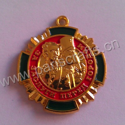 3D Customized Gold Military Medals