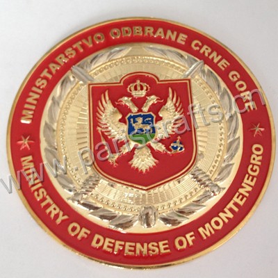 Custom Eagle Military Medallion For Montenegro