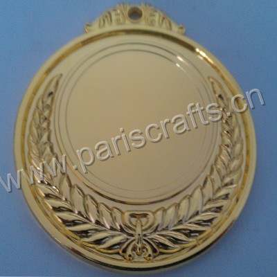 70mm Cheap Gold Blank Medal