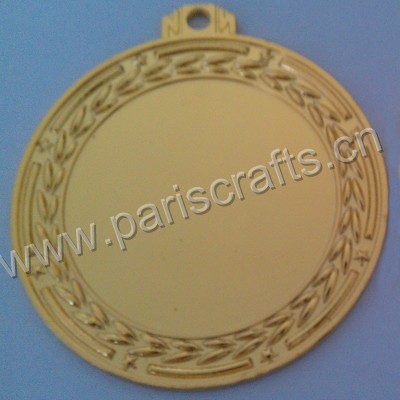 70mm Cheap Gold Blank Medal