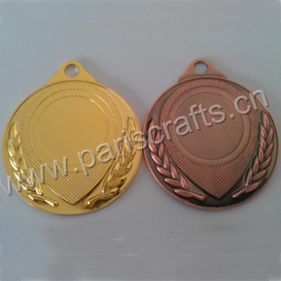 Wholesale Gold Silver Blank Medals With Your LOGO