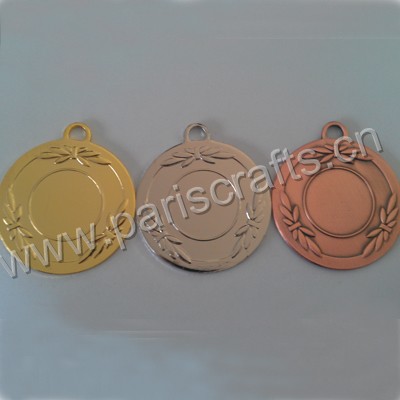 Fashion Design Zinc Alloy Blank Medal Manufacturer