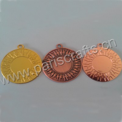 Fashion Design Zinc Alloy Blank Medal Manufacturer