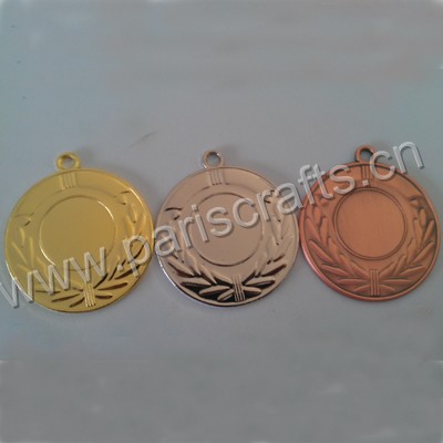 Fashion Design Zinc Alloy Blank Medal Manufacturer