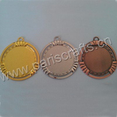 Fashion Design Zinc Alloy Blank Medal Manufacturer