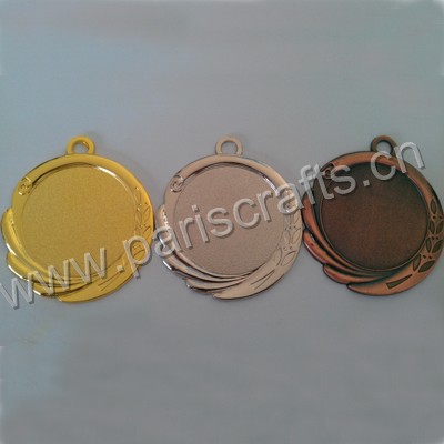 Fashion Design Zinc Alloy Blank Medal Manufacturer