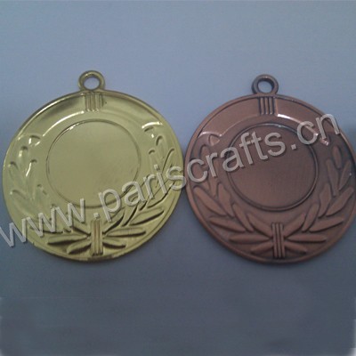 Decorative Gold Antique Bronze Cheap Blank Medal For Sports 