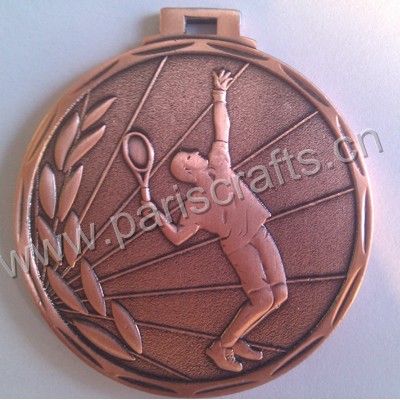 Die Casting 3D Badminton Medals 