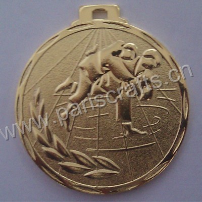 Die Casting 3D Judo Medals   