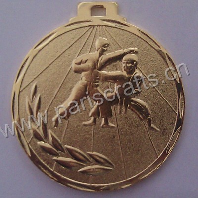 Die Casting 3D Wushu Medals    