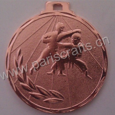 Die Casting 3D Wushu Medals    