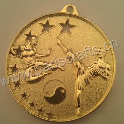 Die Casting 3D Wushu Medals    