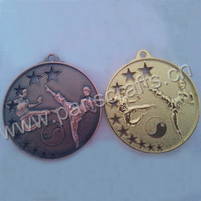 Die Casting 3D Wushu Medals    