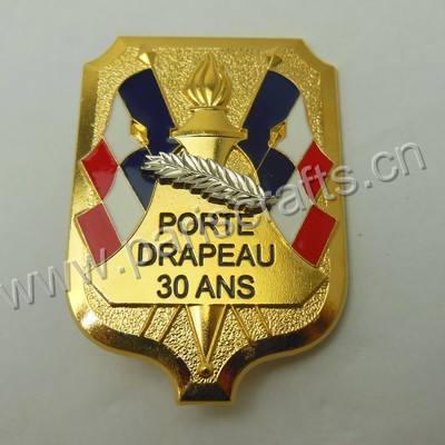 Custom Dual Plating Military Badge Pins