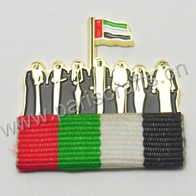 Enamel Lapel Pin Badge For UAE National Day 