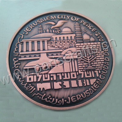2D Antique Bronze Commemorative Coin