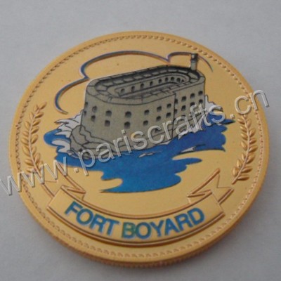 Gold Coins With Custom Logo