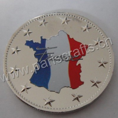 French Silver Coins With Custom Logo 