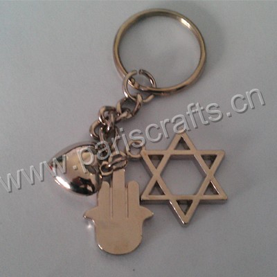 Promotional Nickel Plating Keychain 